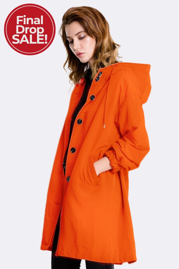 Coupe-Vent Oversize Pour Femme | Résistant À L’Eau