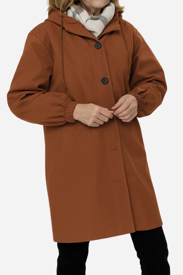 Coupe-Vent Oversize Pour Femme | Résistant À L’Eau