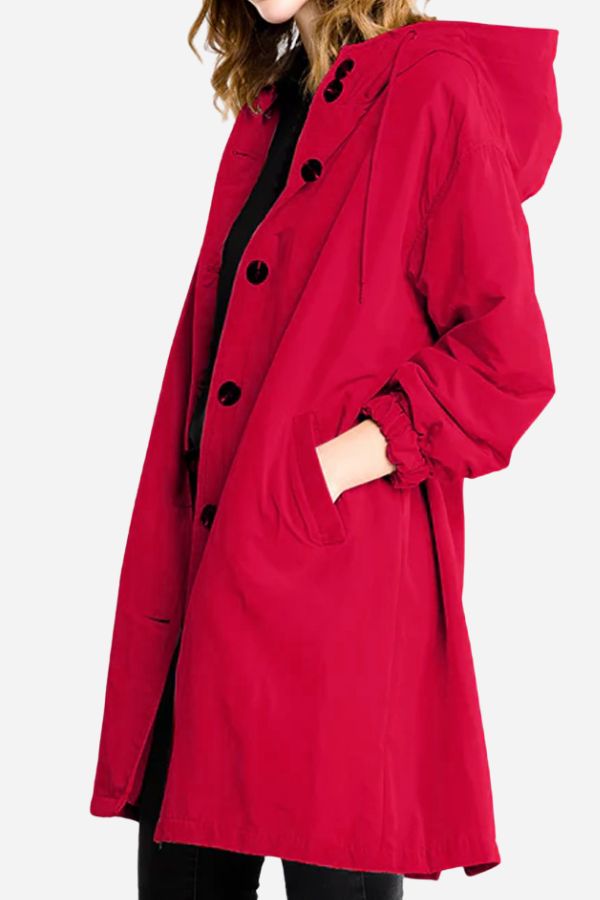 Coupe-Vent Oversize Pour Femme | Résistant À L’Eau
