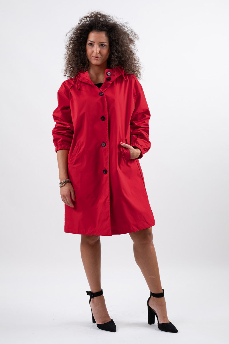 Coupe-Vent Oversize Pour Femme | Résistant À L’Eau