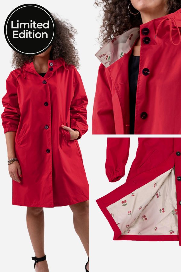 Coupe-Vent Oversize Pour Femme | Résistant À L’Eau