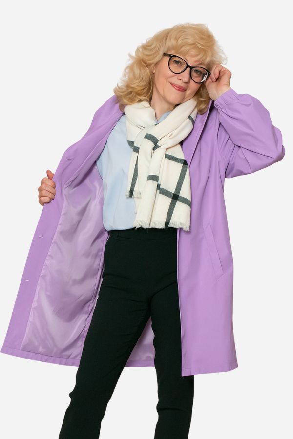 Coupe-Vent Oversize Pour Femme | Résistant À L’Eau