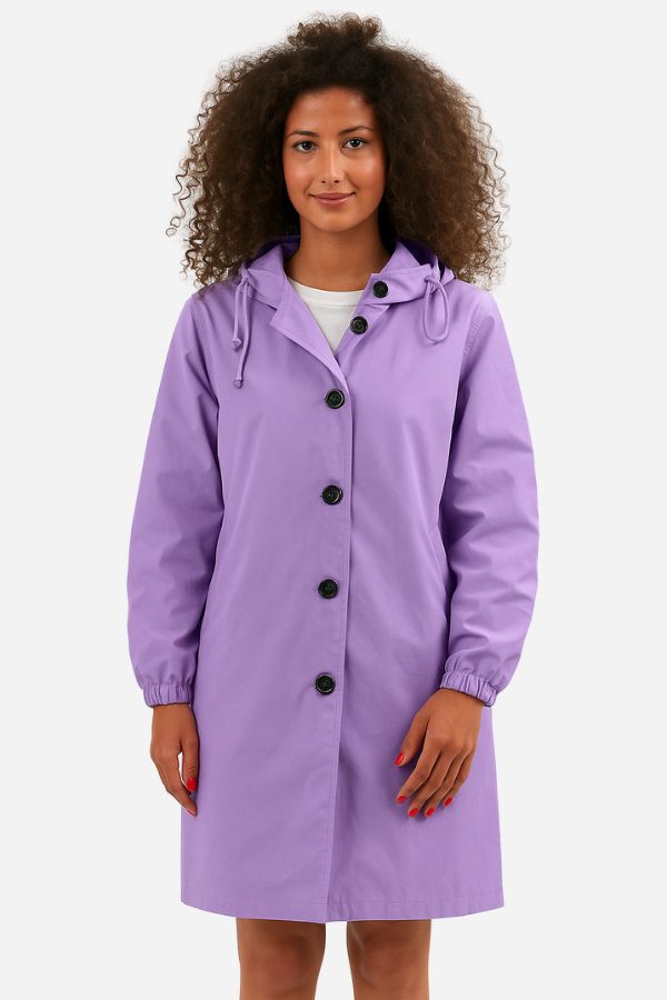Coupe-Vent Oversize Tendance Pour Femme | Imperméable