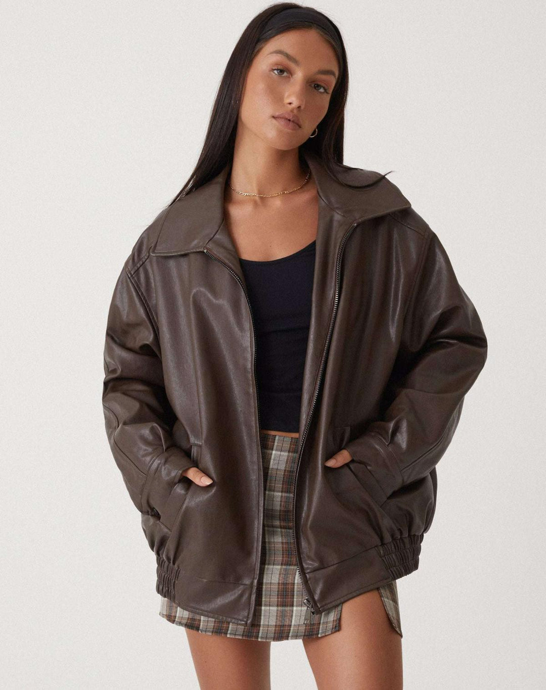 Women's Leather Sophisticated Jacket | Leather