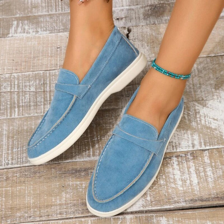 Mocassins en daim pour femme | Confort et élégance