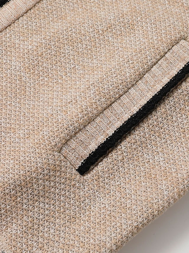 Men's Stylish Knitted Zip-Up Sweater | Italian Design