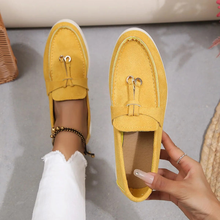 Mocassins en cuir élégants pour femmes | Design élégant