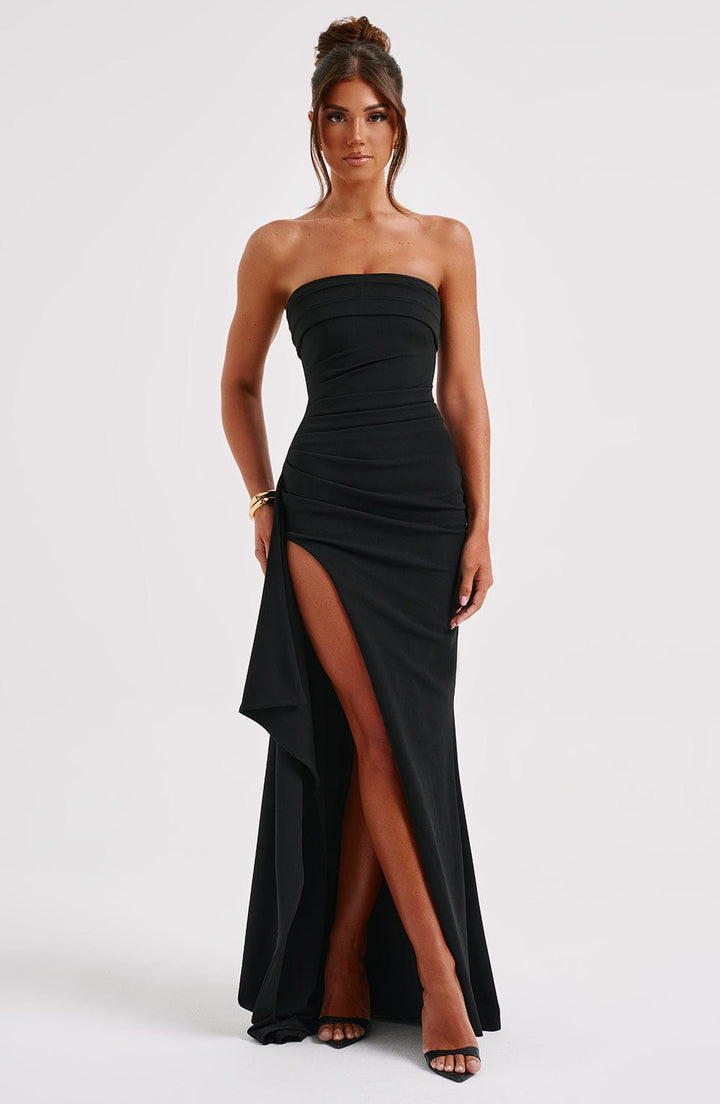 Elegant Evening Dress for Women | Black &amp; Timeless